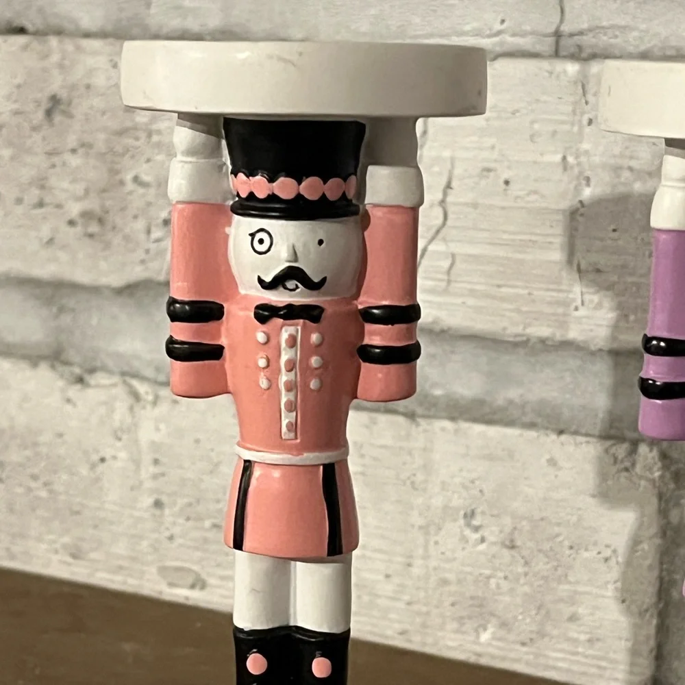 Partylite Nutcracker Just Desserts Tealight‎ Pair Pastel Christmas